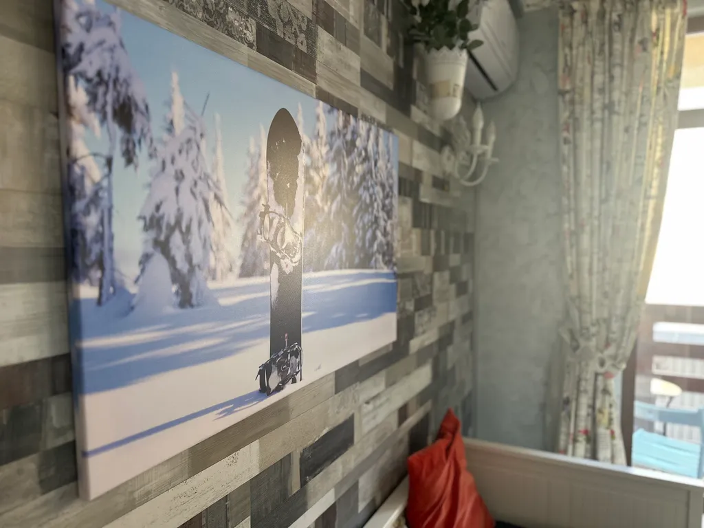 Уютная студия с видом на горы