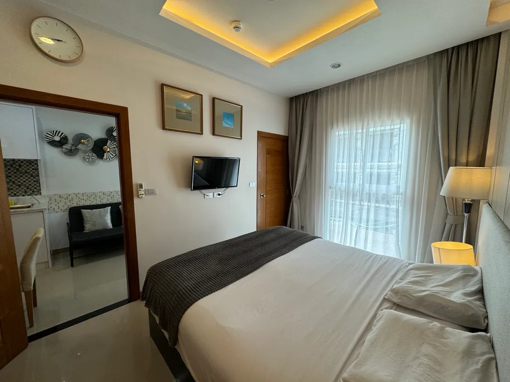 Супер квартира у моря с бассейном на крыше Palmetto пляж Карон