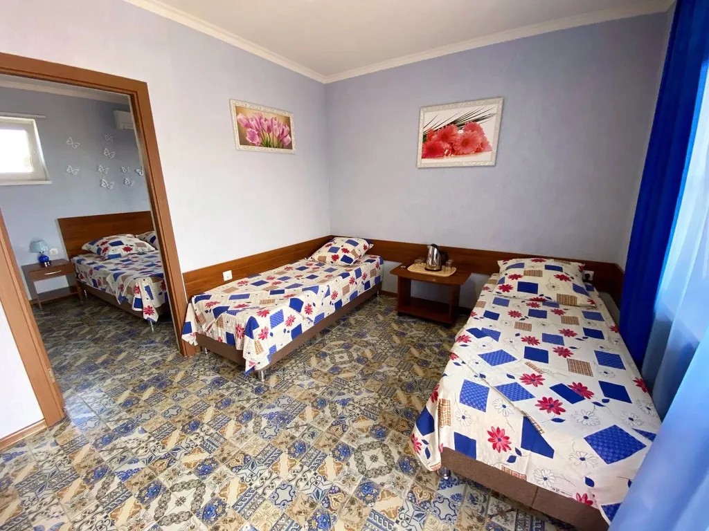 Двухкомнатный семейный в домовладении Кубанское лето