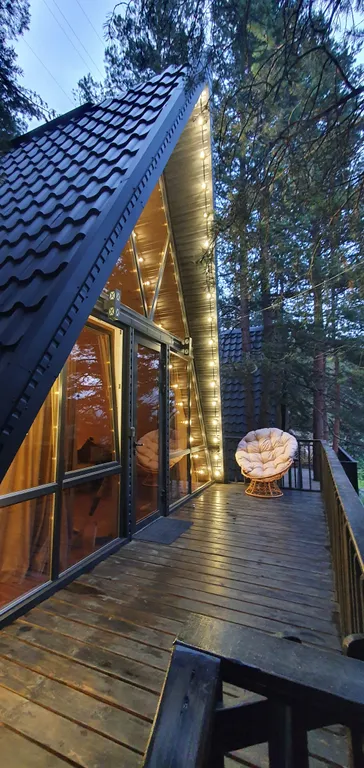 Гостевой домик а-frame