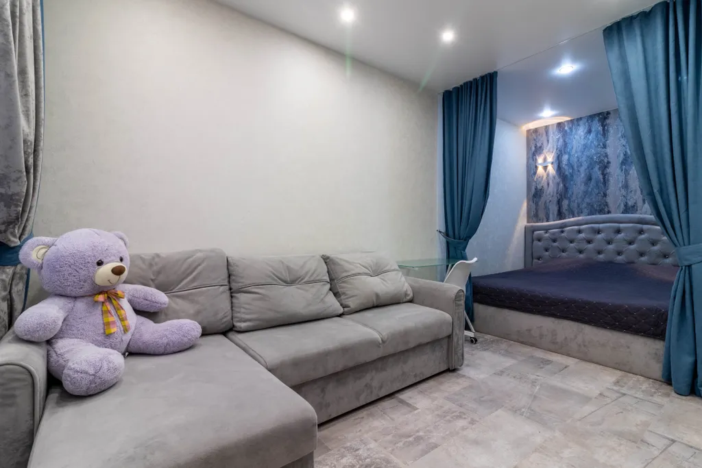 Уютная евродвушка на побережье с бассейном на крыше