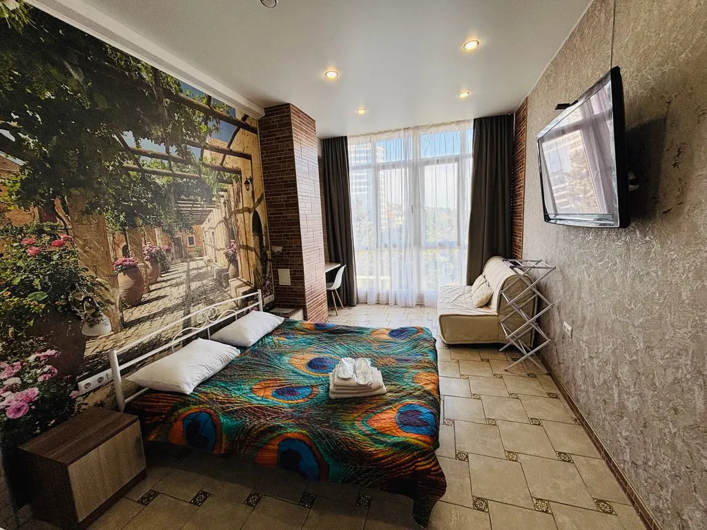 Квартира Панорамные окна с видом на море — аренда посуточно в Сочи