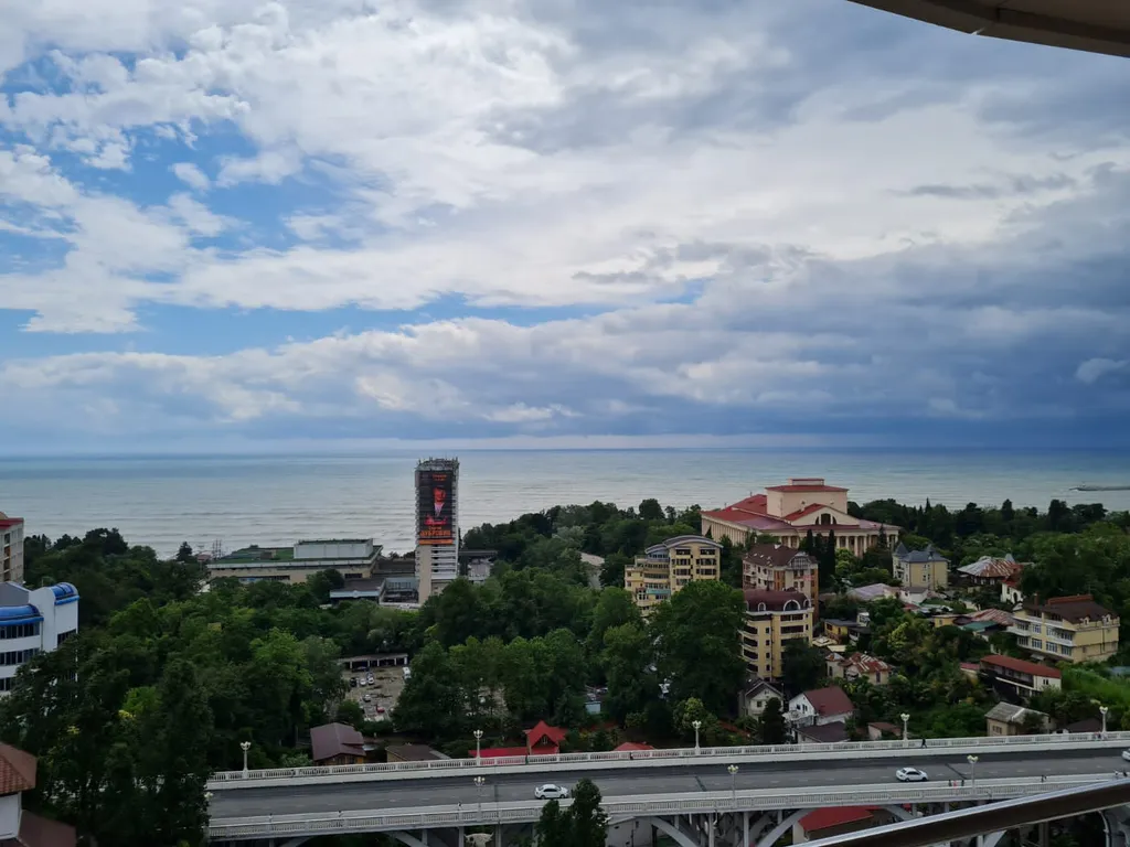 Квартира в центре с видом на море