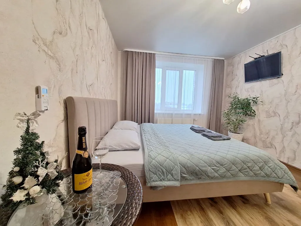 Новая чистая квартира с современным и свежим ремонтом