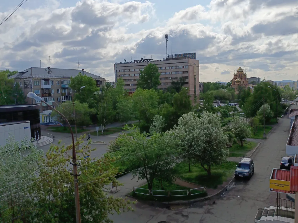 Квартира рядом с гостиницей Тайга и Rostics