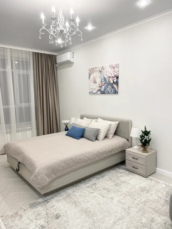 Уютные апартаменты в жилом комплексе комфорт-класса с видом на горы