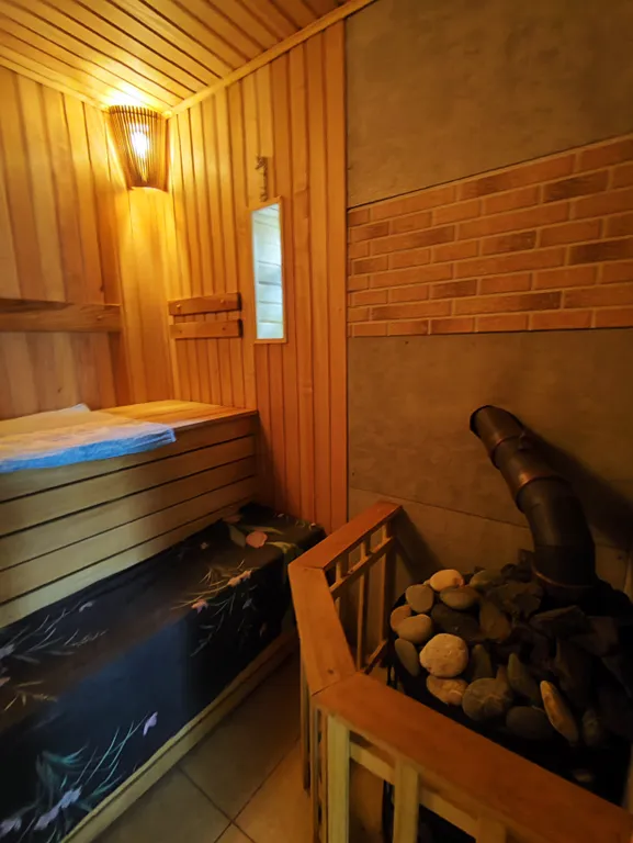 Шикарный дом с сауной и бильярдом.