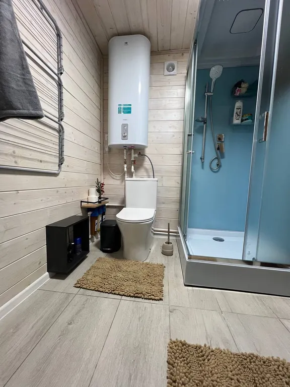 Коттедж Коттедж Комфортабельный барнхаус с баней и купелью для отдыха вдали от города — Шишкино