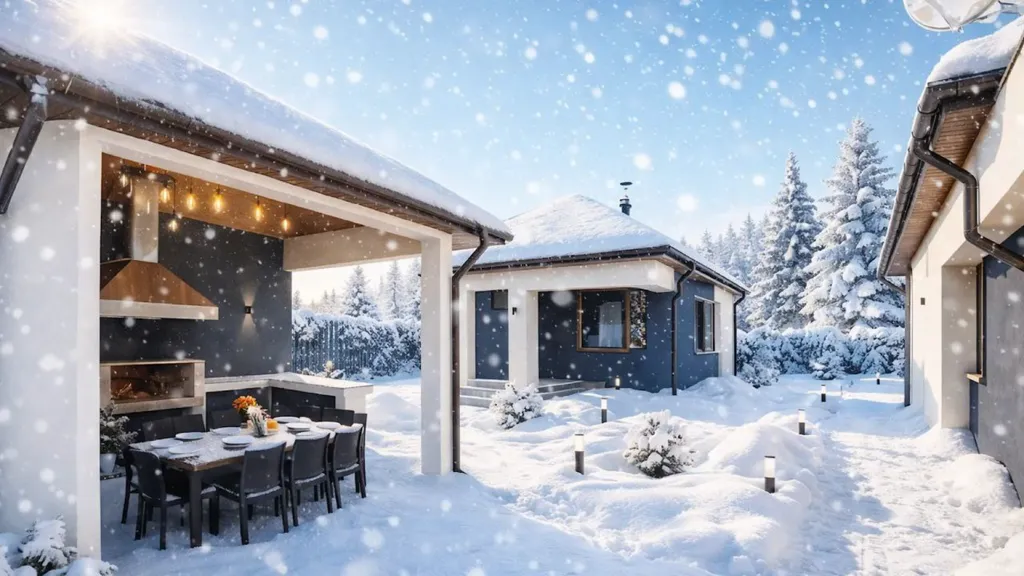 Дом - баня в дали от городской суеты