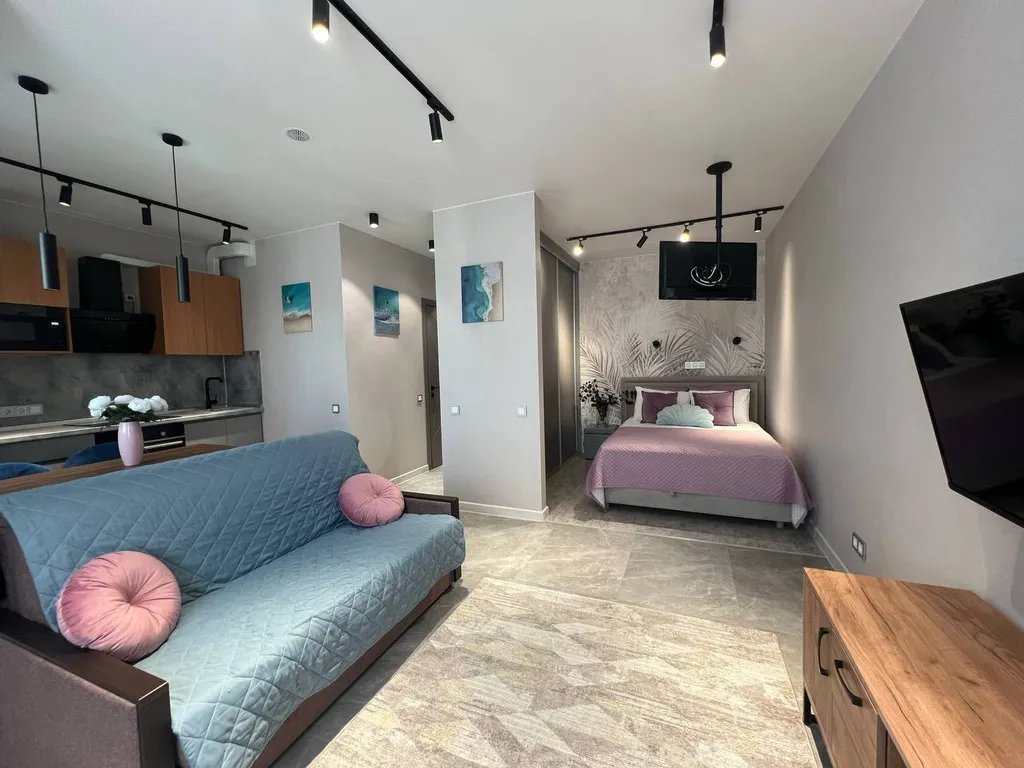 Квартира Апартаменты на высоком этаже с видом на город — Сириус