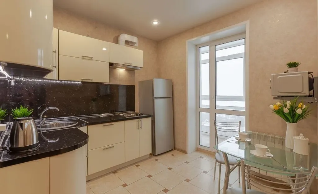 Апартамент с панорамным видом на город и горы