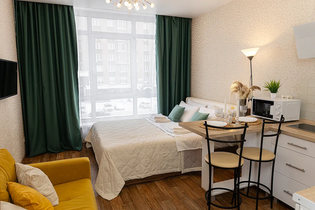 Студия в новом ЖК Центральный район