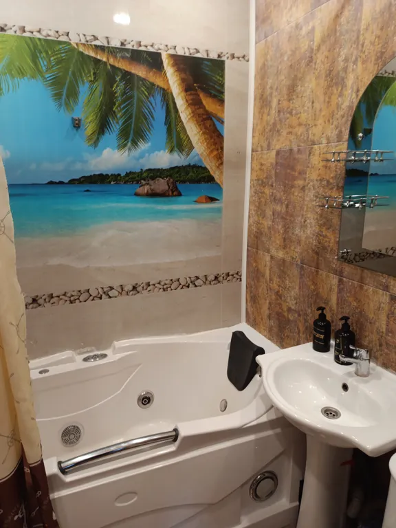 Уютный домик с баней 100'