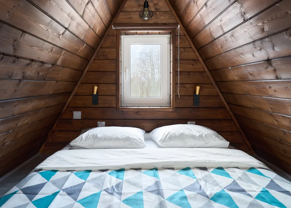 Коттедж Коттедж A-Frame на берегу Ладоги — Сясьстрой