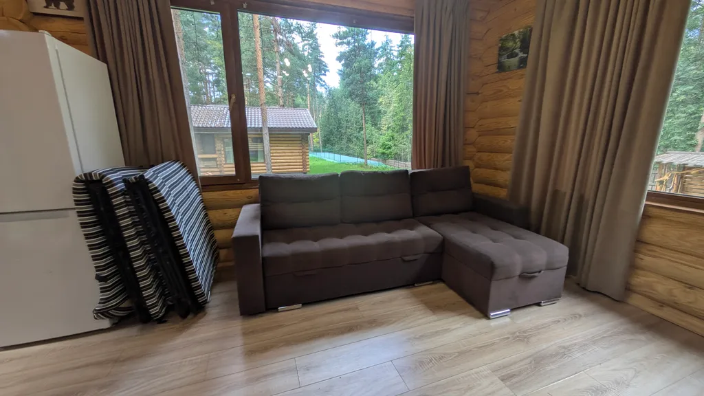 Деревянный дом в лесу с сауной в Мари Эл