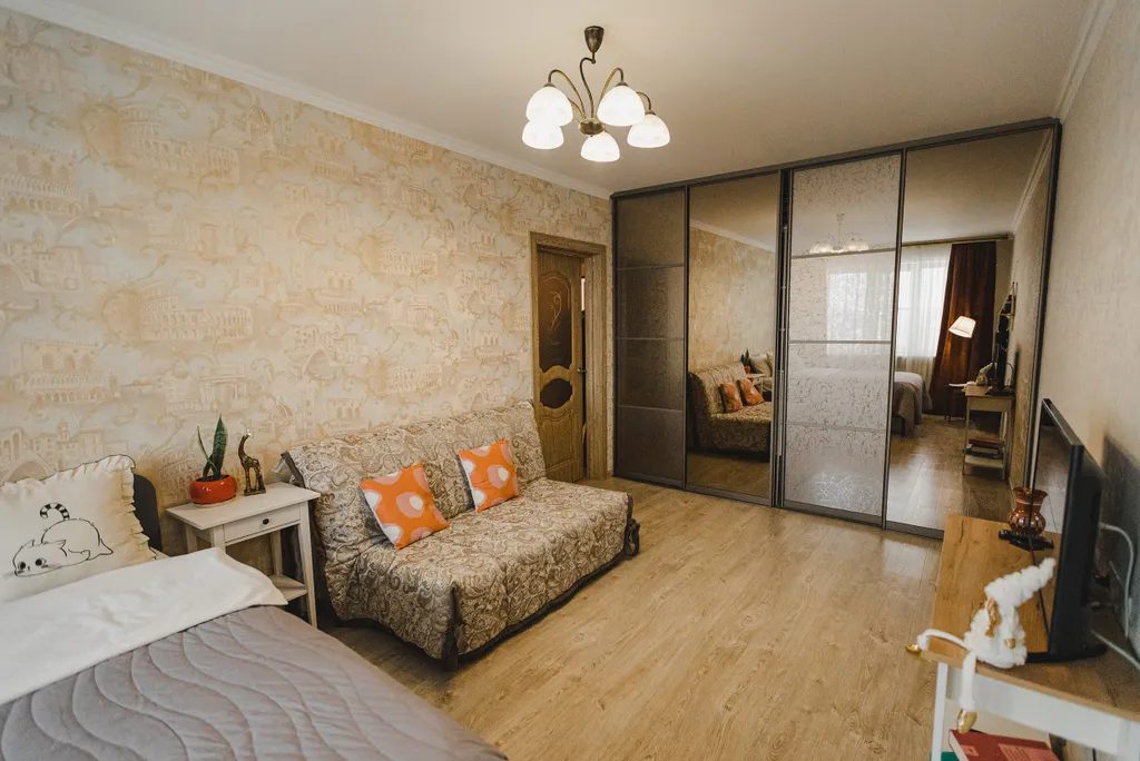 Двухкомнатная квартира в центре с видом на город Аленький цветочек