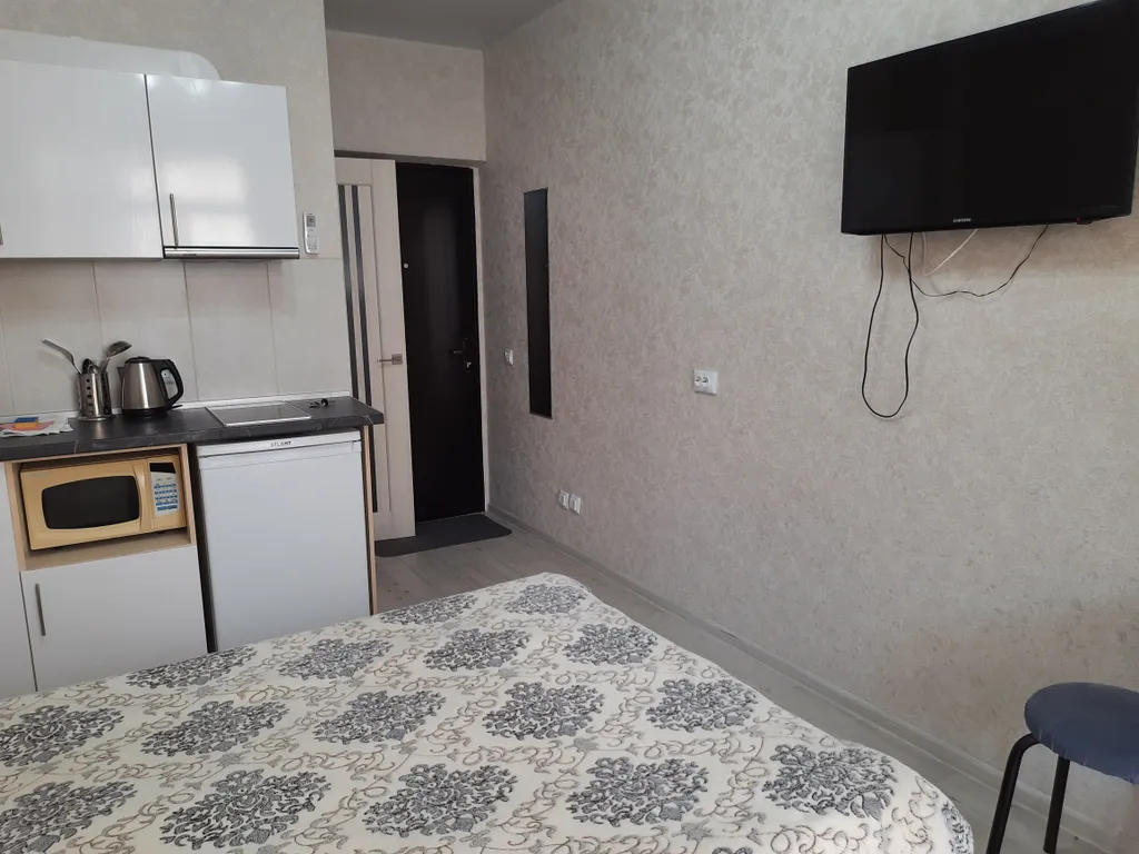 Уютная студия с лоджией у моря в ЖК Легенда