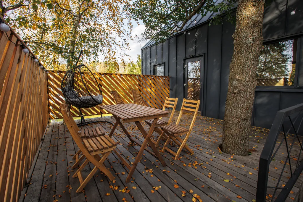 Домик на дереве Alderwood lodge