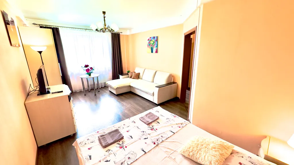 Уютная квартира с отличным видом на город