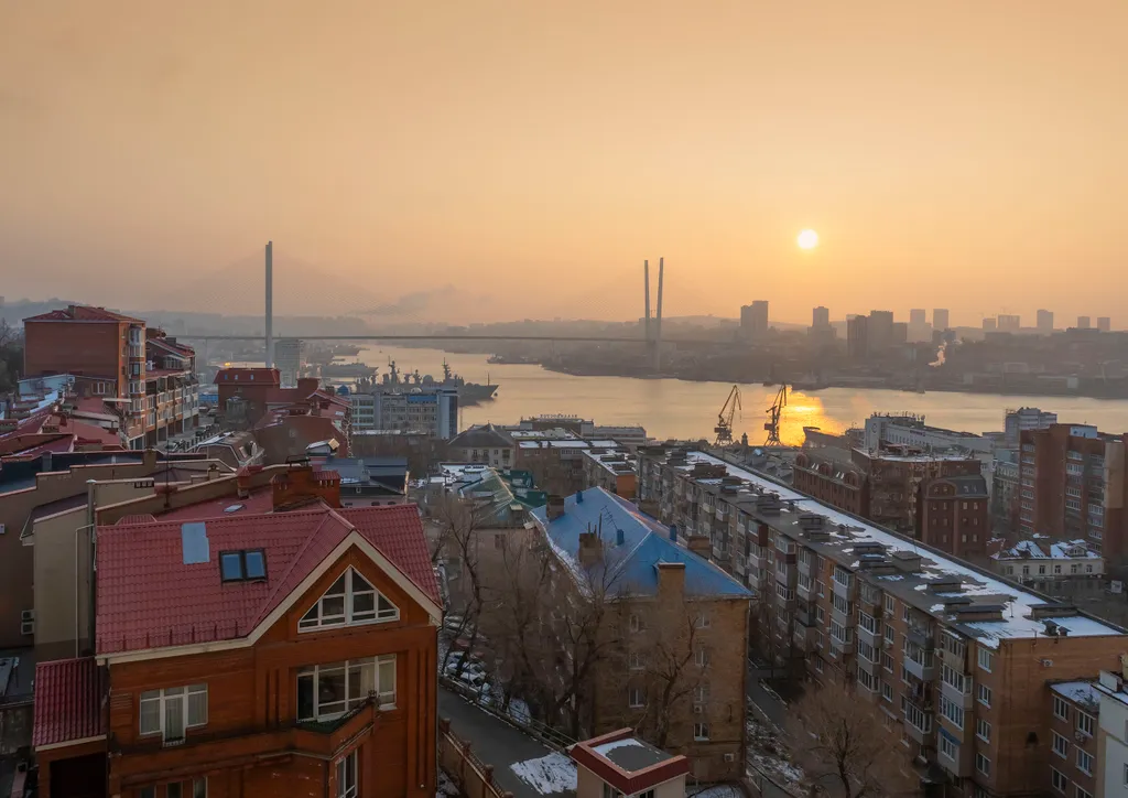 Квартира Central Bridge View apartments — аренда посуточно в Владивосток