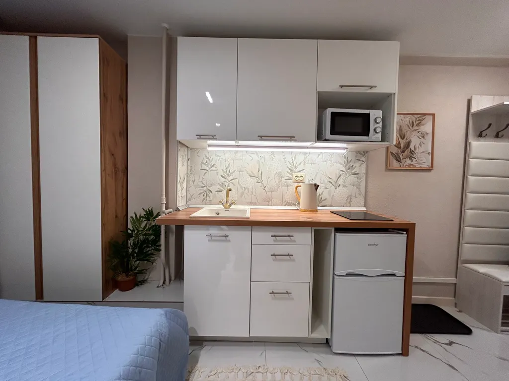 Уютная студия для двоих — всё для вашего комфорта!