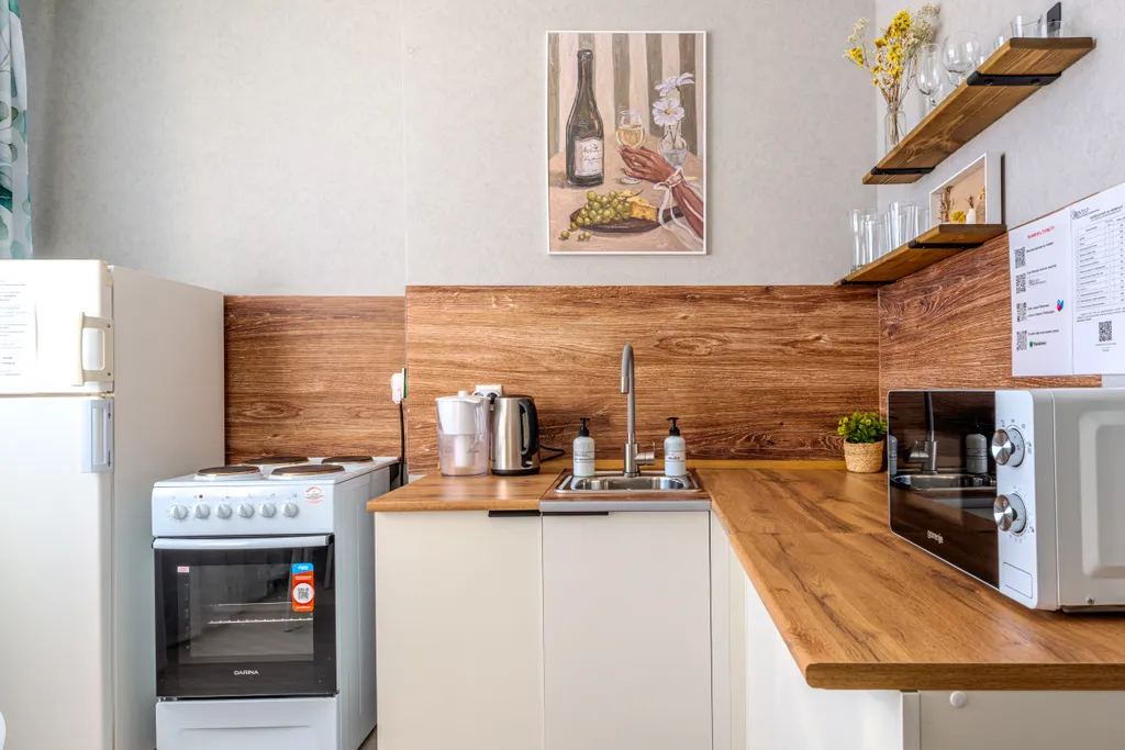 Апартаменты с красивым видом на залив, гостиничный сервис, бесконтактно