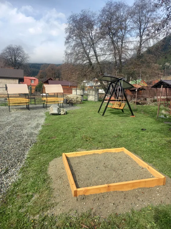 Уютные домики с видом на горы