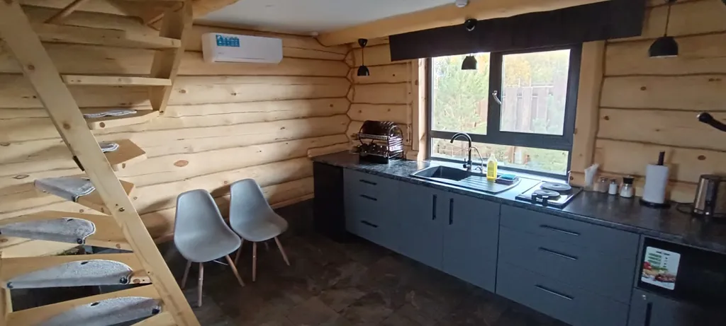 Бревенчатый дом для уютного отдыха в Осоргино