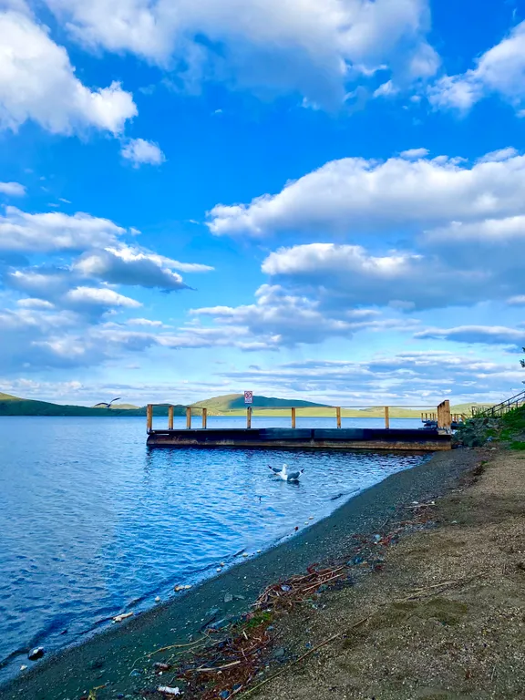 Квартира-студия на озере Банном