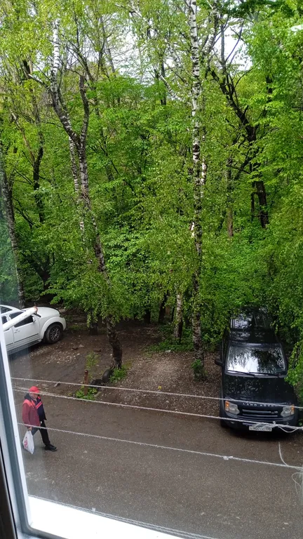 Уютная студия с видом на гору Железную и каскадную лестницу