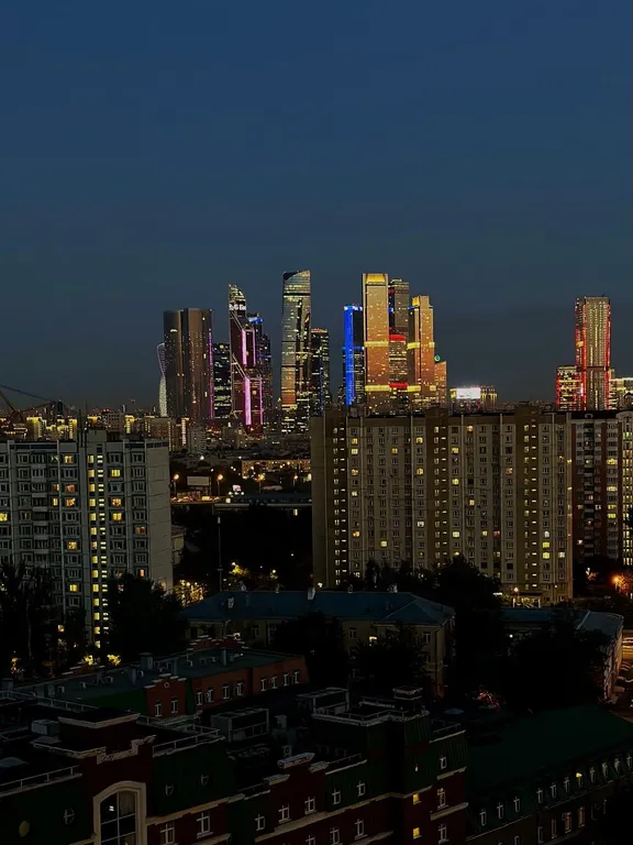 Квартира Nasirov.pro апартаменты с видом на Москва-сити в ЖК Авиатика — Москва