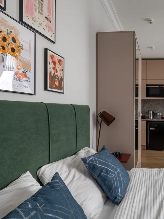 Квартира Квартира Green studio near Mayakovskaya metro station — Москва