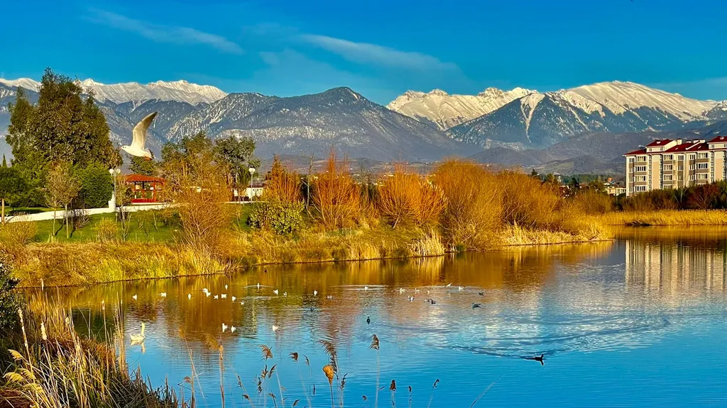 Квартира Квартира Студия с балконом в районе Олимпийского парка — Сириус