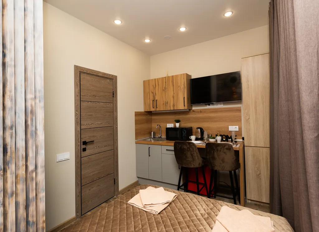 Стильная дизайнерская квартира