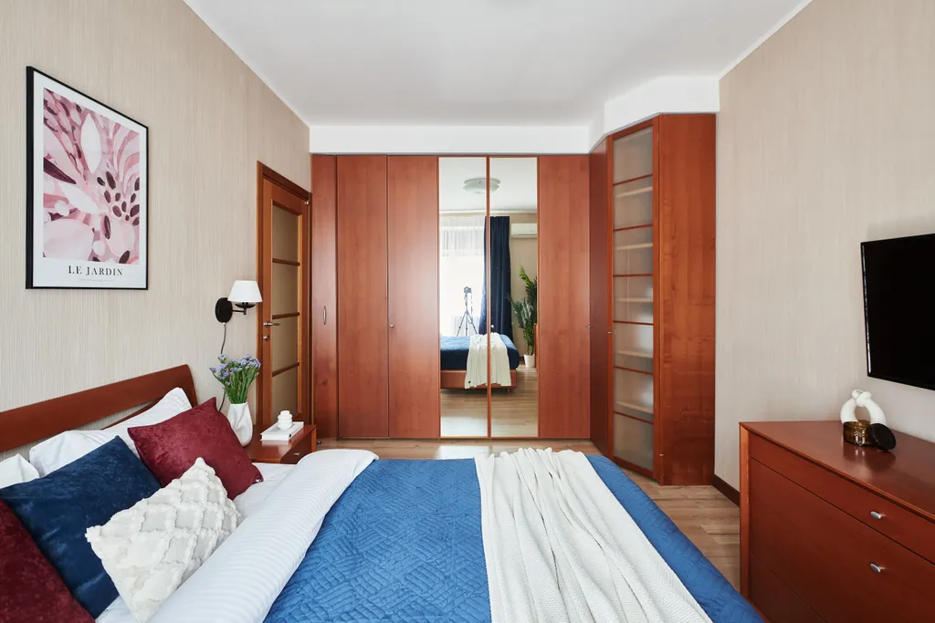 Квартира Квартира Модная трешка на патриарших с двумя санузлами — Москва