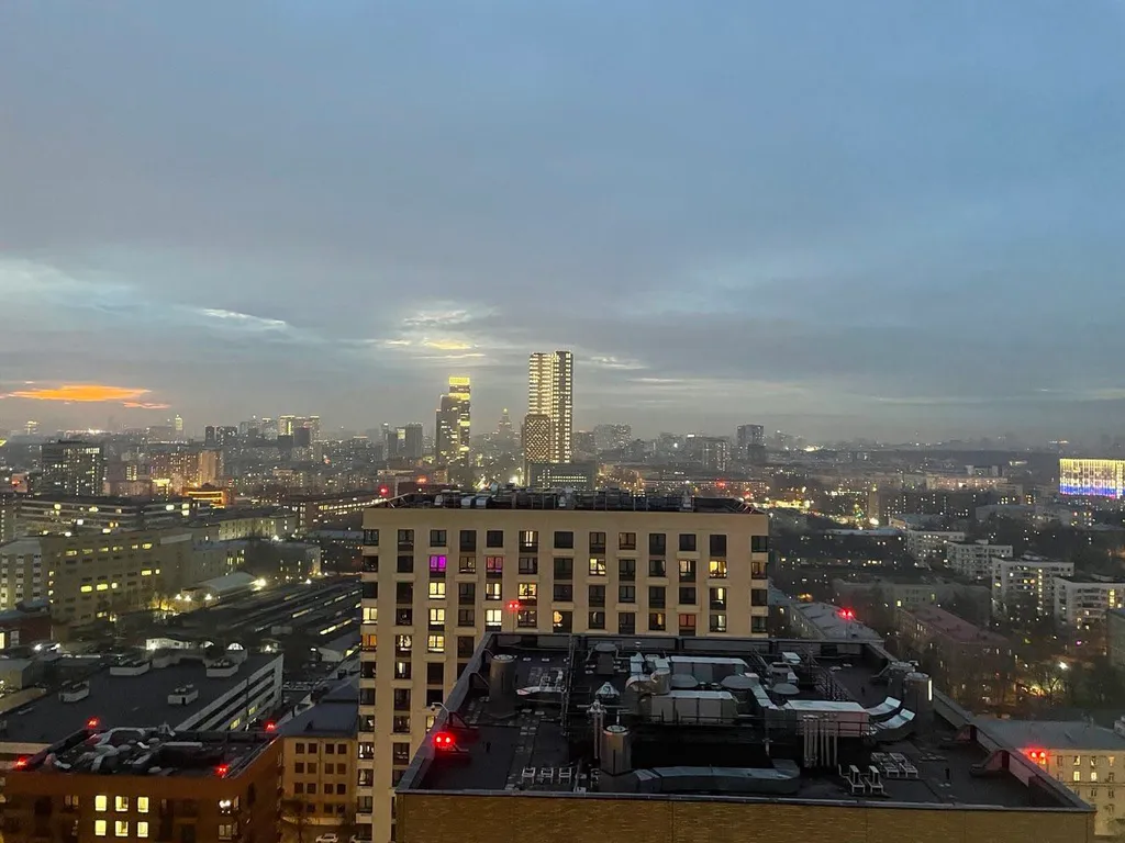 Квартира Квартира Шикарная студия на 29 этаже — Москва
