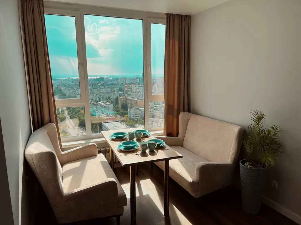 Квартира с панорамным видом на город