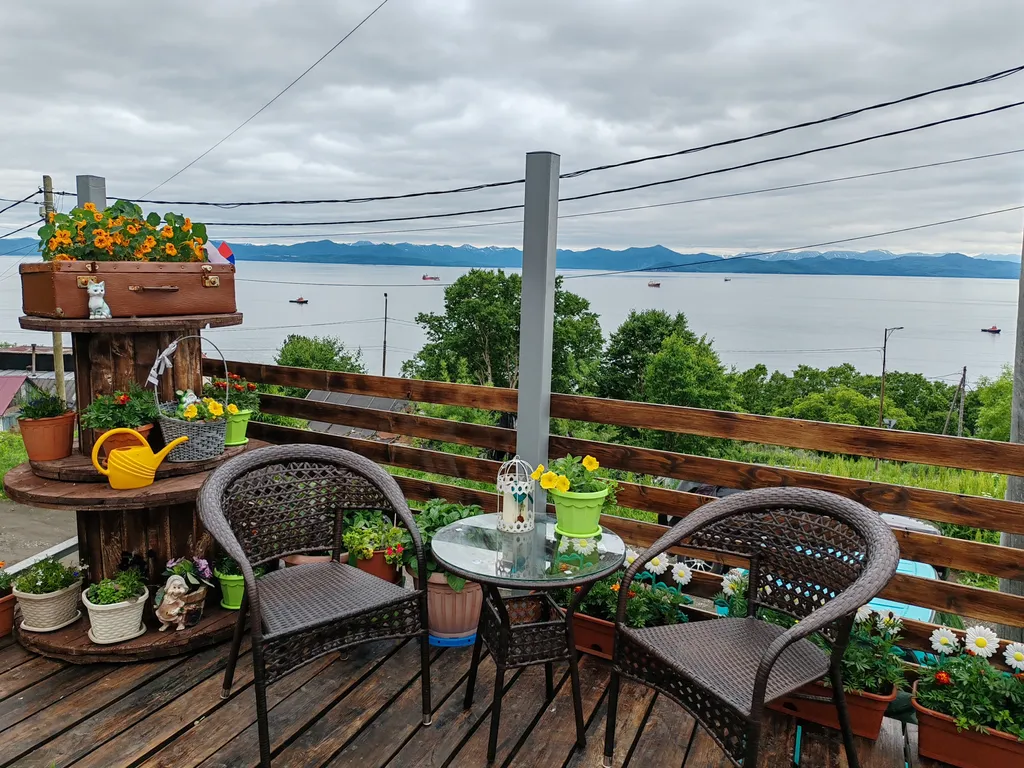 Домик с видом на море