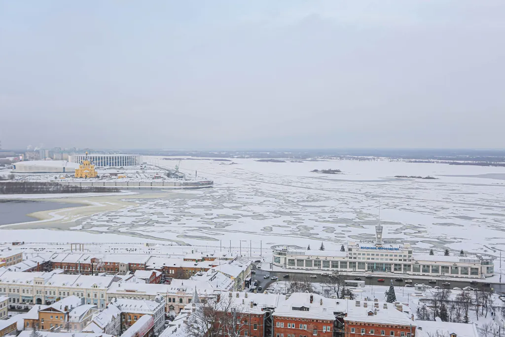 Видовая квартира в историческом центре города Нижнего Новгорода