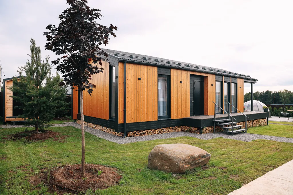 Коттедж Дом с баней чаном и беседкой — Семеновское