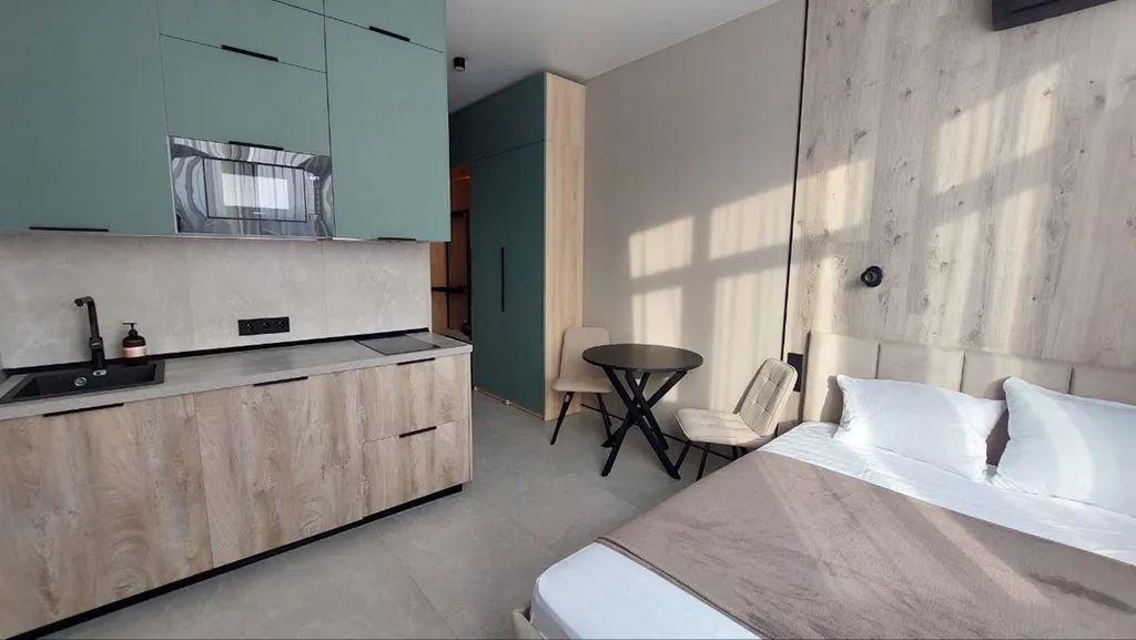 Квартира Квартира-студия для 2-х гостей в центре Шерегеша — Шерегеш