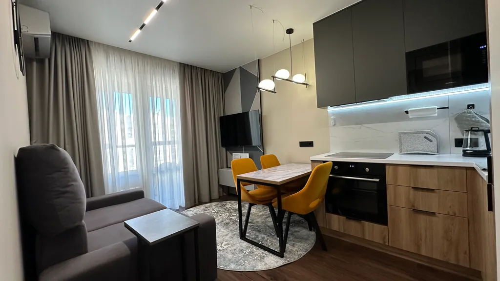 Квартира с дизайнерским ремонтом