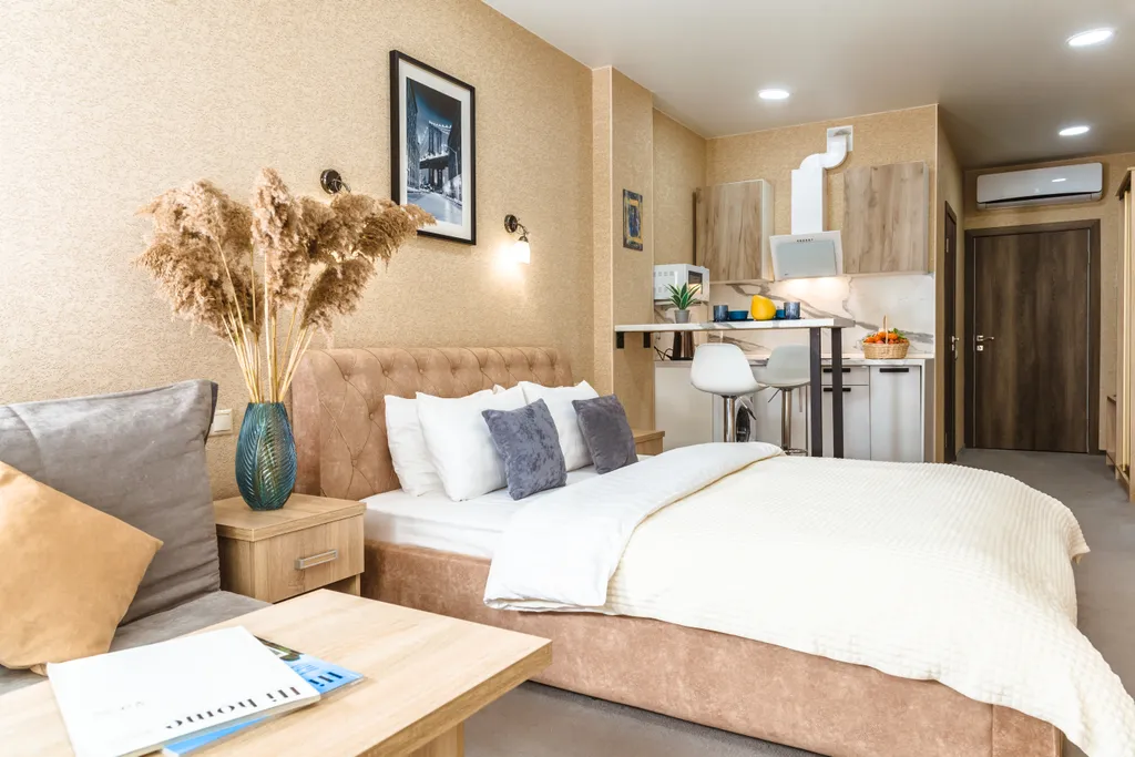 Квартира Квартира Очаровательная студия-люкс — Анапа