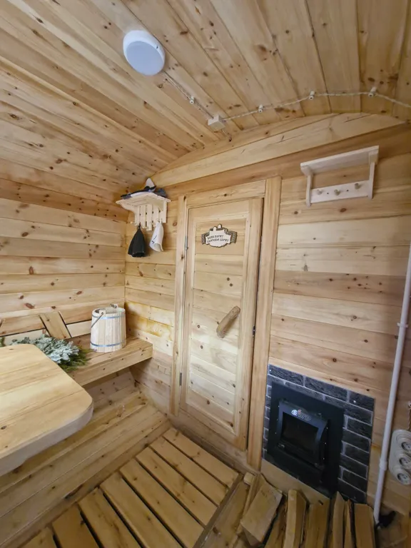 Коттедж А-фрейм с видом на озеро и лес — Казань