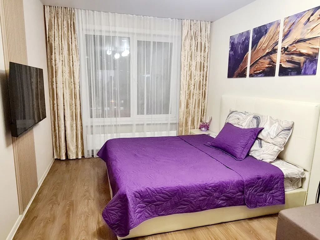 Квартира Чистая теплая и уютная евродвушка в экологически чистом районе — аренда посуточно в Южно-Сахалинск