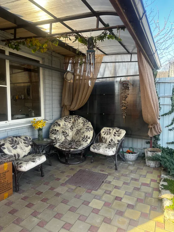 Домик с мини-садом