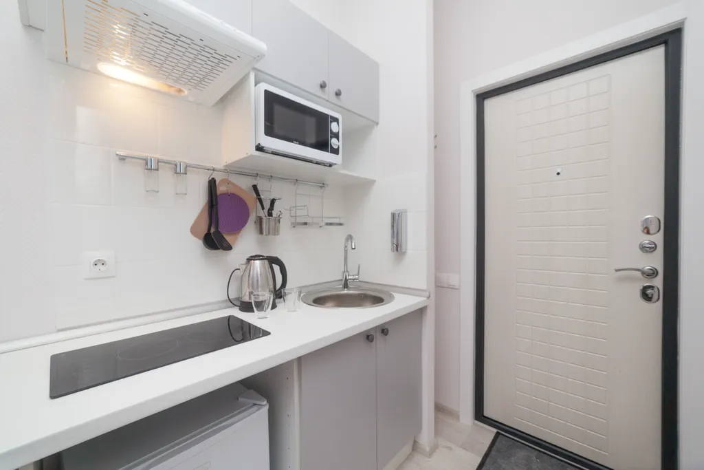 Квартира Квартира Уютная и стильная студия — Москва