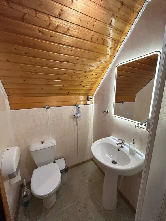 Двухэтажный дуплекс с камином и русской баней