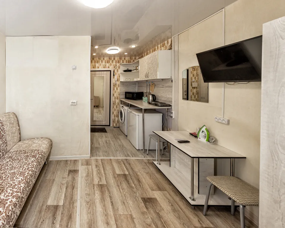 Квартира Квартира студия высокий первый этаж — Новосибирск