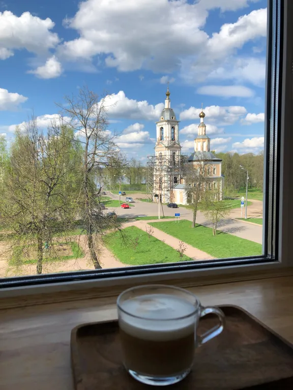 Апартаменты Сердце Углича в центре с видом на Храм, р.Волгу и Парк
